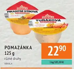 Coop hb Váhala pomazánka nabídka
