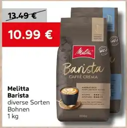 VELTA Free Shop Melitta Barista diverse Sorten Bohnen nabídka