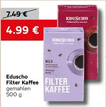 VELTA Free Shop Eduscho filter kaffee nabídka