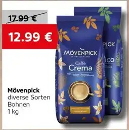 VELTA Free Shop Mövenpick diverse Sorten Bohnen nabídka