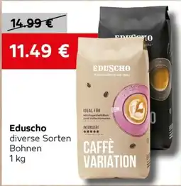 VELTA Free Shop Eduscho diverse Sorten Bohnen nabídka