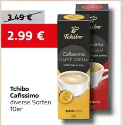 VELTA Free Shop Tchibo Cafissimo diverse Sorten nabídka