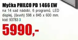 EVA Myčka philco pd 1466 ew nabídka