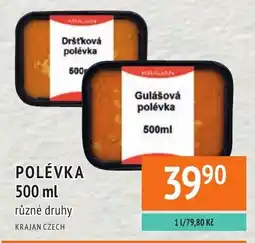 Coop hb Krajan polévka nabídka