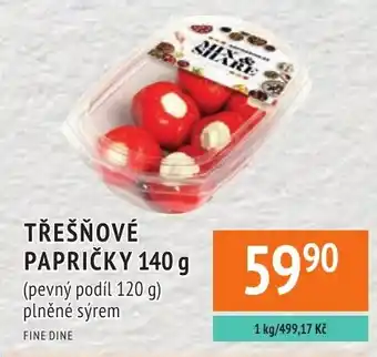 Coop hb Fine Dine třešňové papričky nabídka