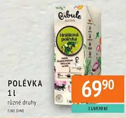 Coop hb Cibule Bistro Hrašková polévka nabídka