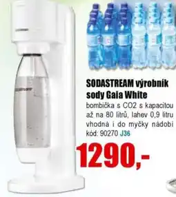 EVA Sodastream výrobník sody Gaia White nabídka