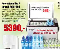 EVA Adler autochladnička / mrazák nabídka