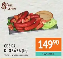 Coop hb Česká klobása nabídka