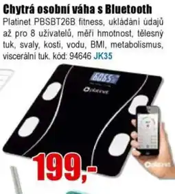 EVA Platinet chytrá osobní váha s bluetooth nabídka