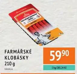 Coop hb Váhala farmářské klobásky nabídka