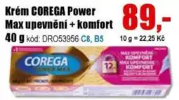 EVA Corega krém power max upevnění + komfort nabídka