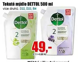 EVA Dettol tekuté mýdlo nabídka