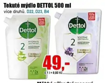 EVA Dettol tekuté mýdlo nabídka