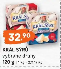 Coop hb Král sýrů vybrané druhy nabídka