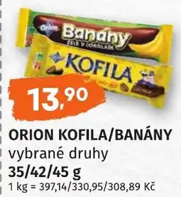 Coop hb Orion kofila/banány nabídka