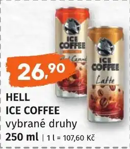 Coop hb Hell ice coffee vybrané druhy nabídka
