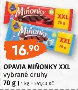 Coop hb Opavia miňonky xxl nabídka
