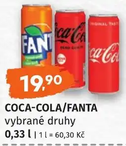 Coop hb Coca-Cola/Fanta nabídka