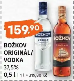 Coop hb Božkov originál/vodka nabídka