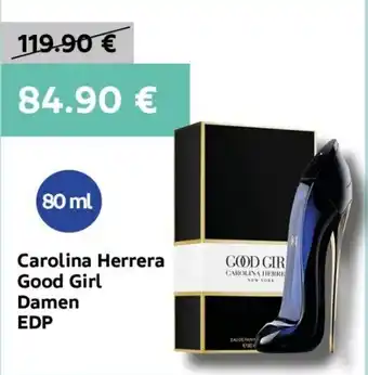 VELTA Free Shop Carolina Herrera Good Girl Damen EDP nabídka
