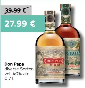 VELTA Free Shop Don Papa diverse Sorten nabídka