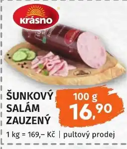 Coop hb Krášno šunkový salám zauzený nabídka
