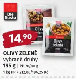 Coop hb Die Gusta olivy zelené nabídka
