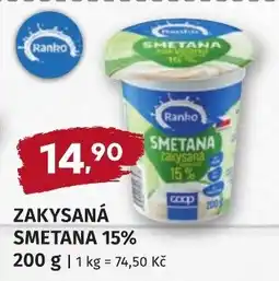 Coop hb Ranko zakysaná smetana 15% nabídka