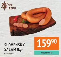 Coop hb Bez Lepku Slovenský Salám nabídka