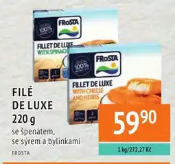 Coop hb Frosta filé de luxe se špenátem, se sýrem a bylinkami nabídka