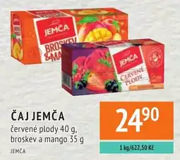 Coop hb Čaj jemča červené plody a broskev a mango nabídka