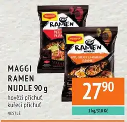 Coop hb Maggi ramen nudle nabídka