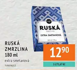 Coop hb Ruská zmrzlina extra smetanová nabídka