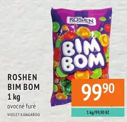 Coop hb Roshen bim bom ovocné furé violet kangaroo nabídka