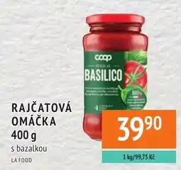 Coop hb La Food rajčatová omáčka s bazalkou nabídka