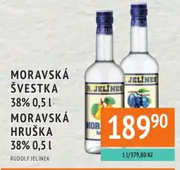 Coop hb Rudolf Jelínek Moravská švestka Moravská hruška nabídka
