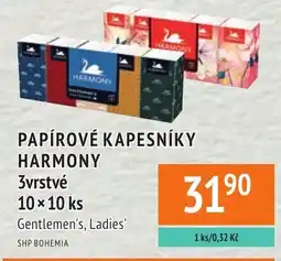 Coop hb Harmony papírové kapesníky nabídka