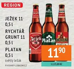 Coop hb Ježek 11 ,Rychtář Grunt 11, Platan nabídka