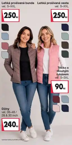 Woolworth Lehká prošívána bunda nabídka