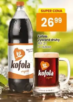 TEMPO Kofola original nabídka