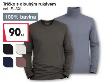 Ranion tričko s dlouhým rukávem