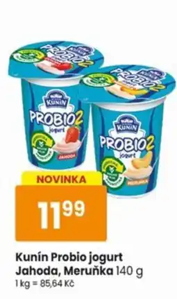 TEMPO Kunín Probio jogurt nabídka