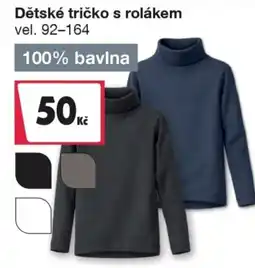 Woolworth Dětské tričko s rolákem nabídka