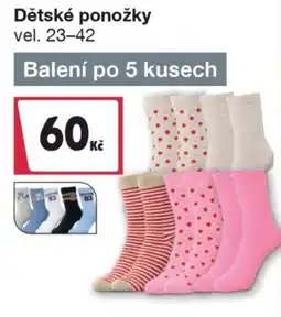 Woolworth Dětské ponožky nabídka