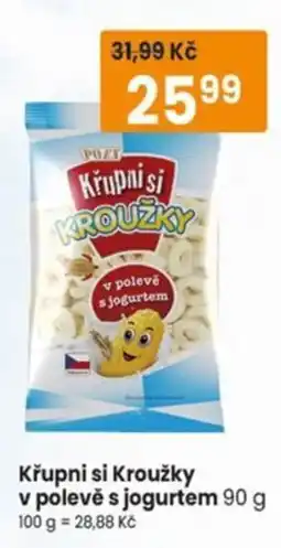 TEMPO Poet kroupni si kroužky v polevě s jogurtem nabídka