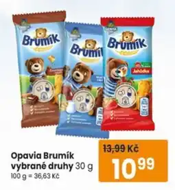 TEMPO Opavia Brumík vybrané druhy nabídka