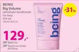 Hebe being big volume zahušťující kondicionér na vlasy nabídka