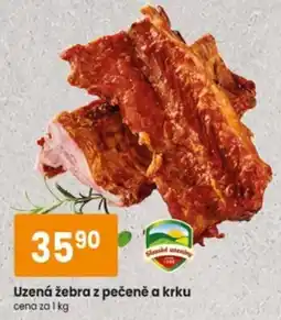 TEMPO Slezské uzeniny uzená žebra z pečeně a krku nabídka
