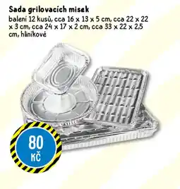 TEDi Sada grilovacích misek nabídka